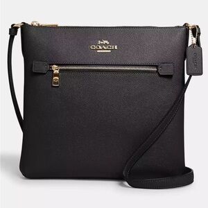 Coach Rowan File Bag -Black